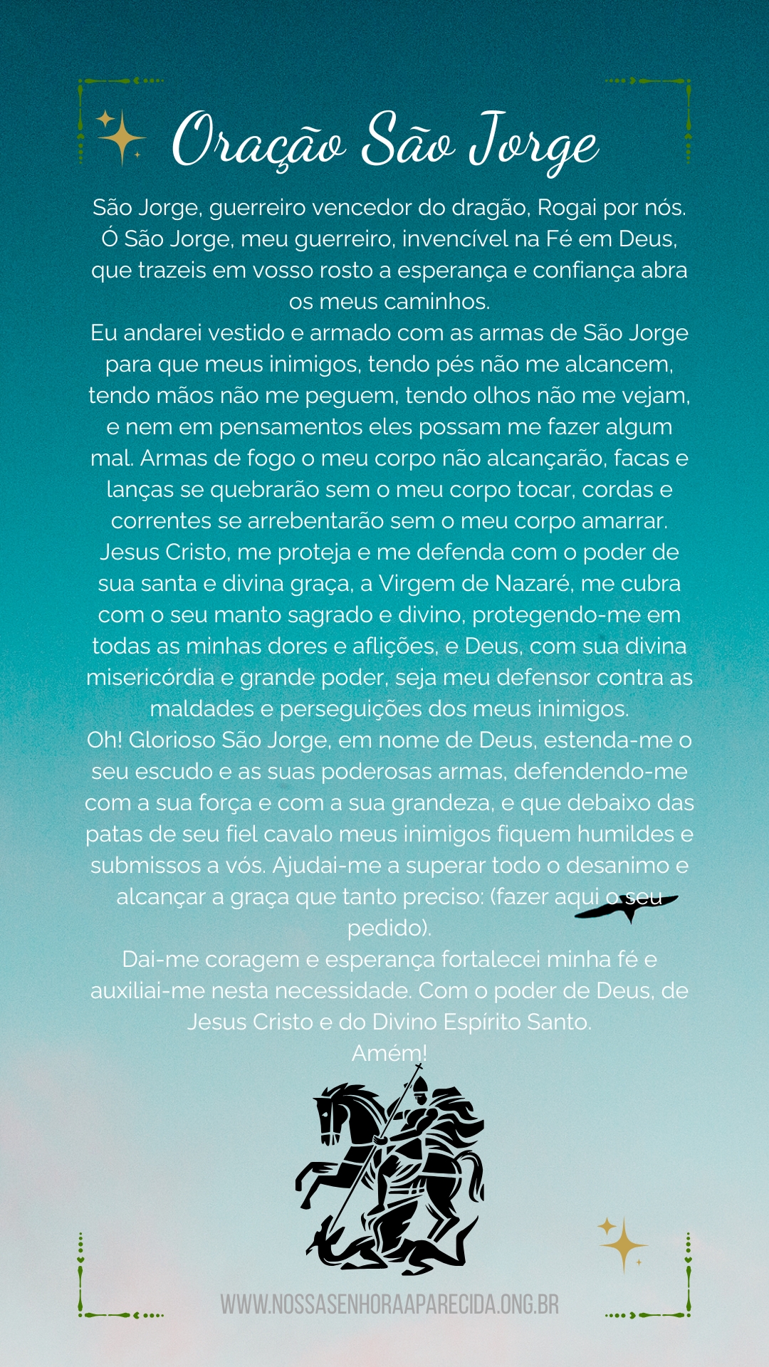 Oração São Jorge